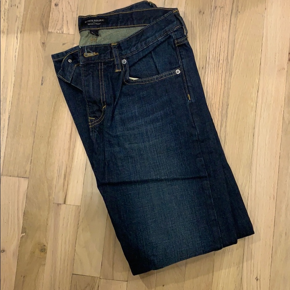 Vintage straight banana republic jeans